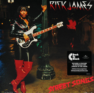 Rick James : Street Songs (LP, Album, RE, 180)