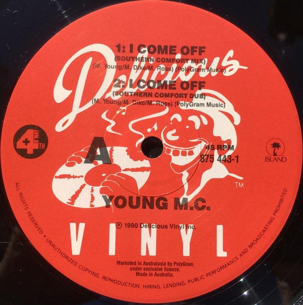 Young MC : I Come Off (12")