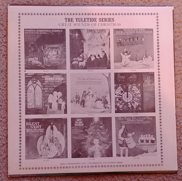 Johnny Cole And The Robert Evans Chorus : Famous Christmas Carols (LP, Album)