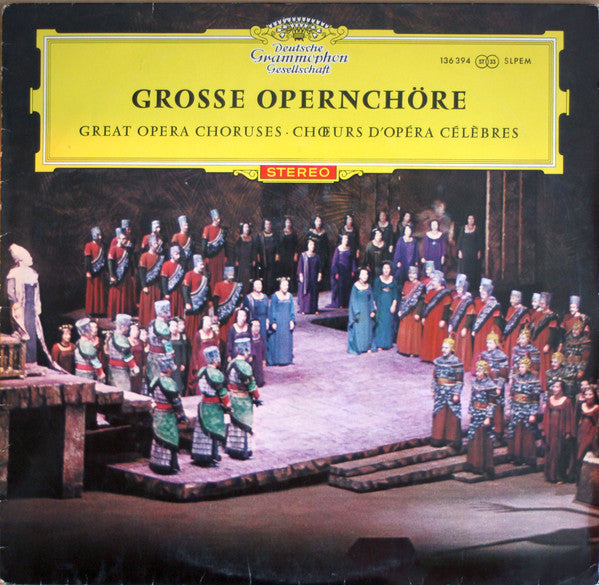 Various : Grosse Opernchöre (LP, Comp)
