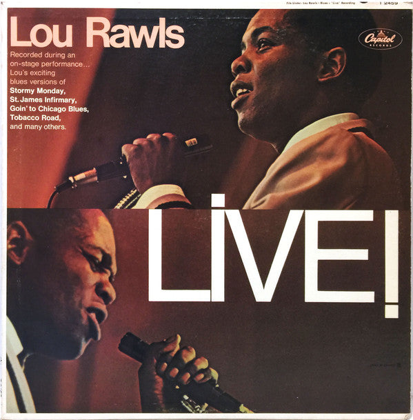 Lou Rawls : Live! (LP, Mono)