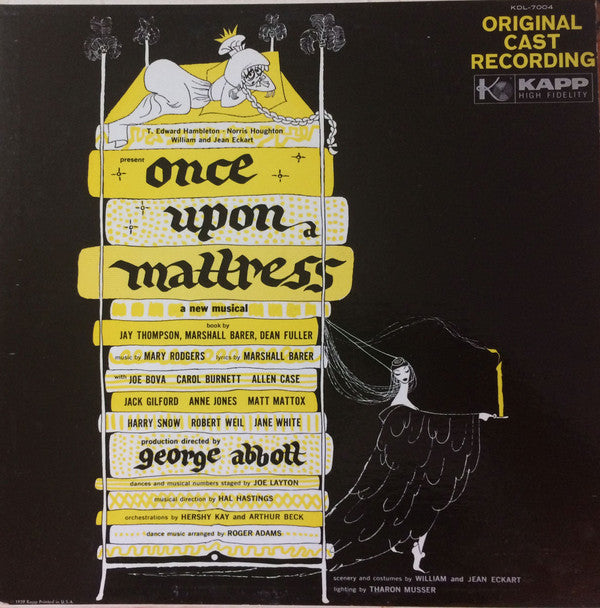 Various : Once Upon A Mattress (LP, Mono)