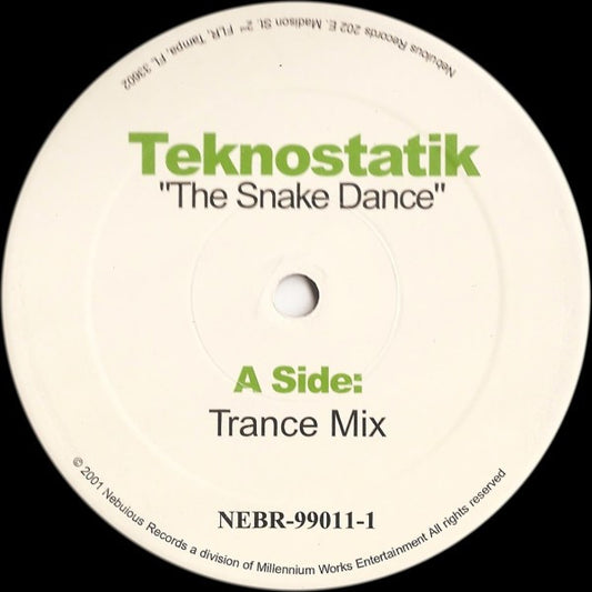 Teknostatik : The Snake Dance (12")