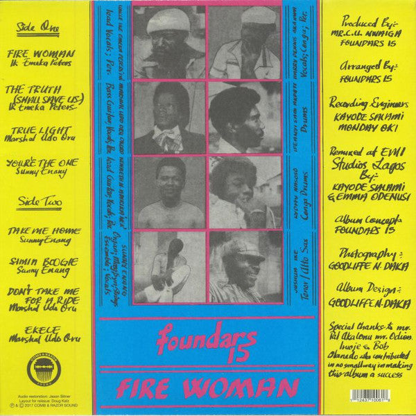 Founders 15 : Fire Woman (LP, Album, RE)