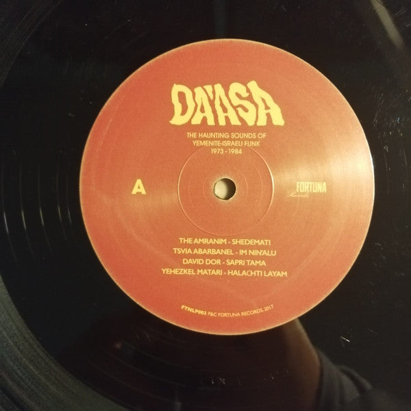 Various : Da'asa - The Haunting Sounds of Yemenite-Israeli Funk 1973-1984 (LP, Comp)
