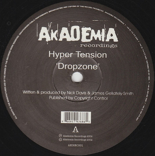 Hyper Tension : Drop Zone (12")