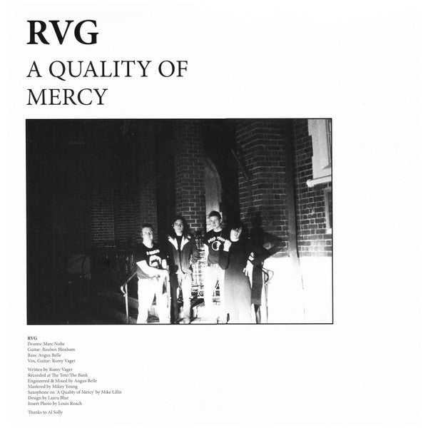 RVG (3) : A Quality Of Mercy (LP, Album, RE)