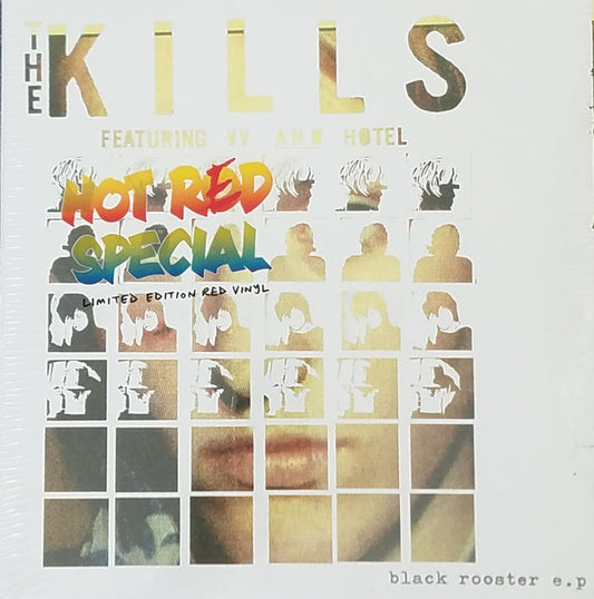 The Kills : Black Rooster E.P. (10", EP, RSD, Ltd, RE, Red)