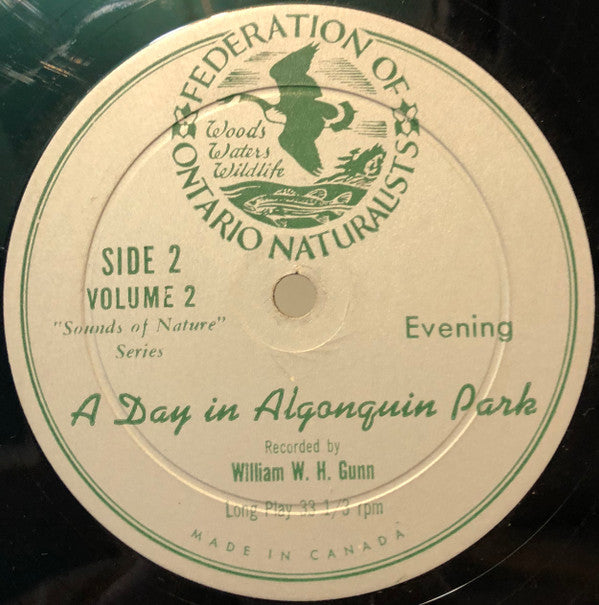 William W. H. Gunn : A Day In Algonquin Park (LP, Album)