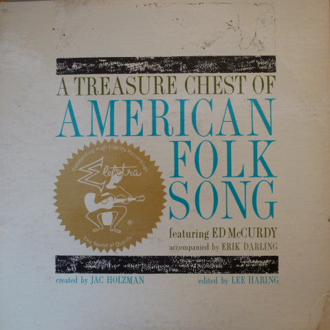 Ed McCurdy : A Treasure Chest Of American Folk Song (2xLP, Album, Gat)