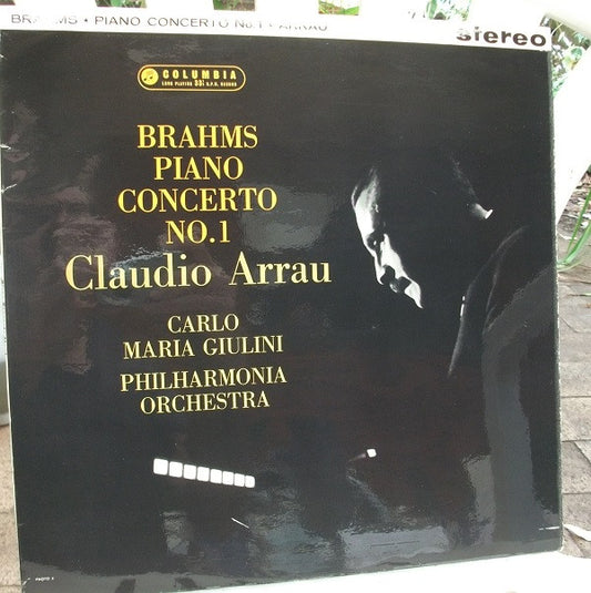 Johannes Brahms / Claudio Arrau, Carlo Maria Giulini, Philharmonia Orchestra : Piano Concerto No.1 (LP, Album)