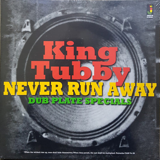 King Tubby : Never Run Away - Dub Plate Specials (LP, Comp)