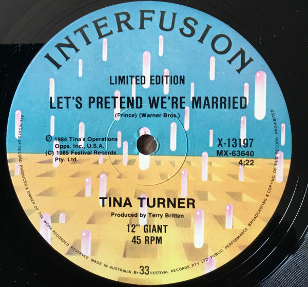 Tina Turner : Show Some Respect (12")