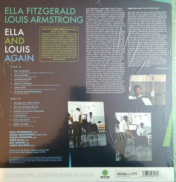 Ella Fitzgerald, Louis Armstrong : Ella And Louis Again (LP, Album, Ltd, 180)