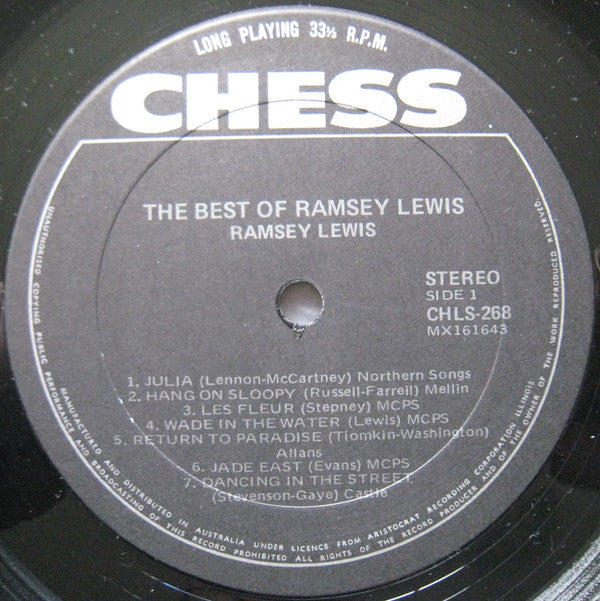 Ramsey Lewis : The Best of Ramsey Lewis (LP, Comp)