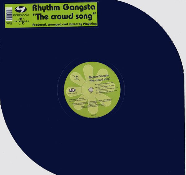 Rhythm Gangsta : The Crowd Song (12")