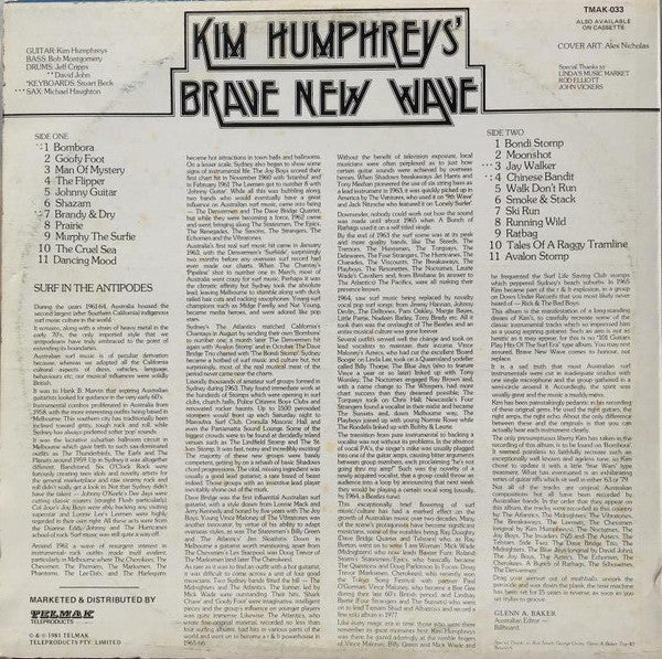 Kim Humphreys (2) : Brave New Wave (LP, Album)