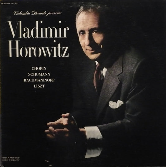 Vladimir Horowitz : Columbia Records Presents Vladimir Horowitz (LP, Mono, RE, Gat)