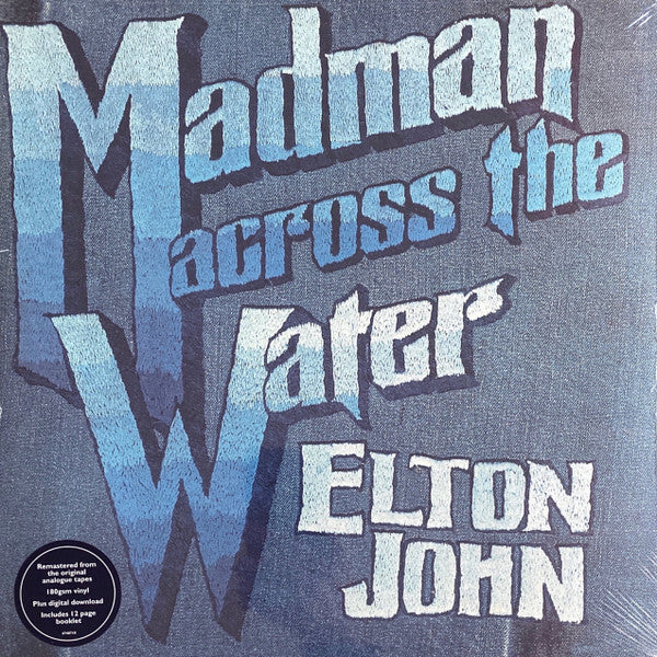 Elton John : Madman Across The Water (LP, Album, RE, RM, 180)