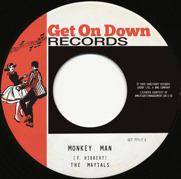 The Maytals : Monkey Man / Day And Night (7", RE)