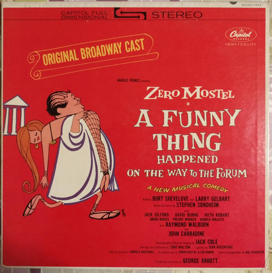 Original Broadway Cast* : A Funny Thing Happened On The Way To The Forum (LP, Album)