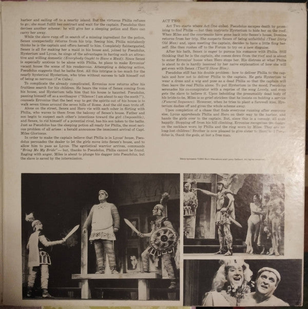 Original Broadway Cast* : A Funny Thing Happened On The Way To The Forum (LP, Album)