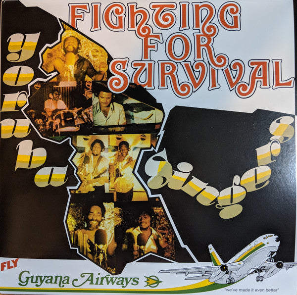Yoruba Singers : Fighting For Survival (LP, Album, Ltd, Num, RE)