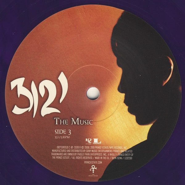 Prince : 3121 (2xLP, Album, Ltd, RE, Pur)