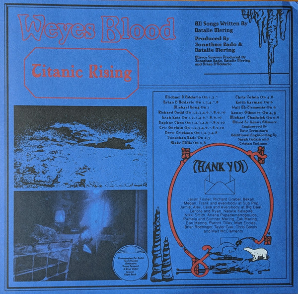 Weyes Blood : Titanic Rising (LP, Album)