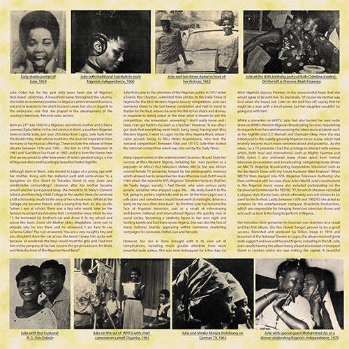 Julie Coker : A Life In The Limelight (Lagos Disco & Itsekiri Highlife 1976-1981) (LP, Album, Comp)