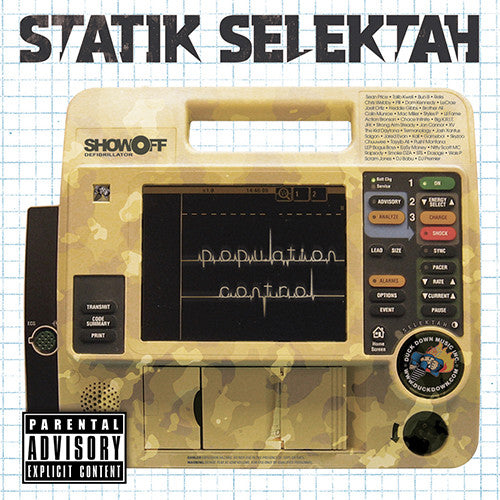 Statik Selektah : Population Control (2xLP, Album, Ltd, Num)