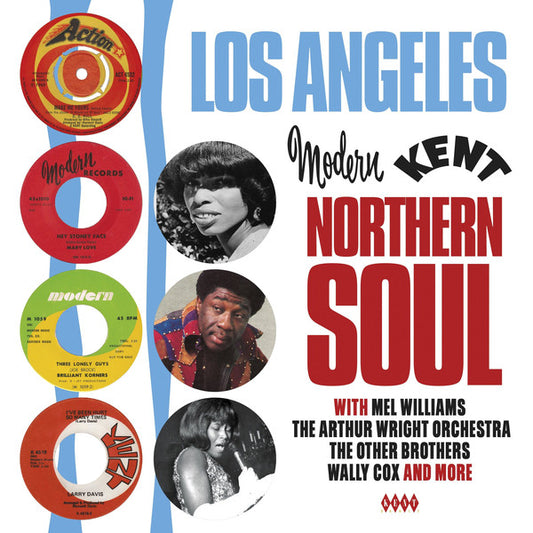 Various : Los Angeles Modern Kent Northern Soul (LP, Comp, Mono)