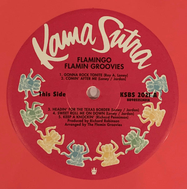 The Flamin' Groovies : Flamingo (LP, Album, RE, Pin)