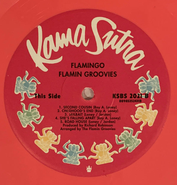 The Flamin' Groovies : Flamingo (LP, Album, RE, Pin)