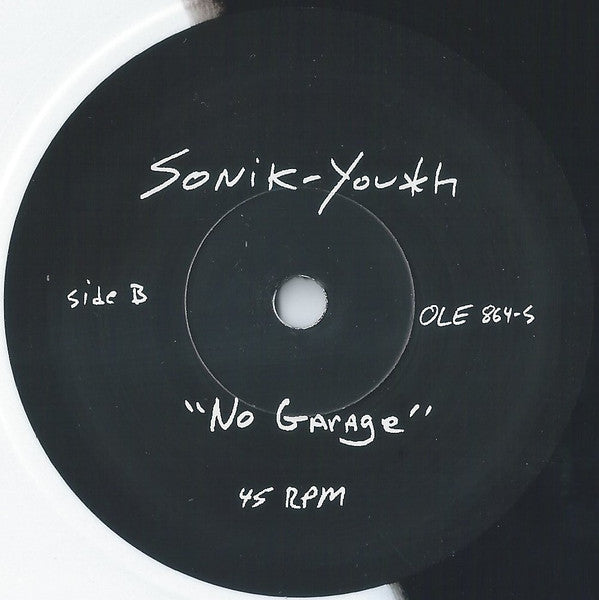 Jay Reatard / Sonic Youth : Hang Them All / No Garage (7", Single, Ltd, RE, RP, Bla)