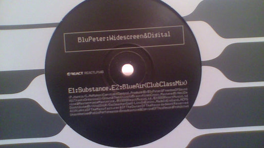 Blu Peter : Substance / Blue Air / Demolition (12")