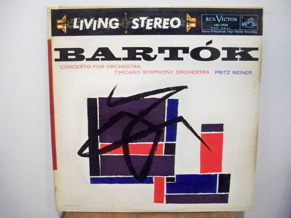 Bartók*, Fritz Reiner, Chicago Symphony Orchestra* : Concerto For Orchestra (LP)