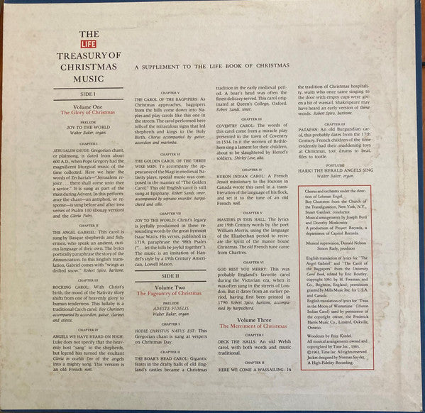 Various : The Life Book Of Christmas (LP)