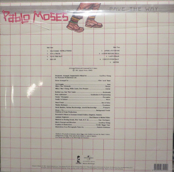 Pablo Moses : Pave The Way (LP, Album, RE)