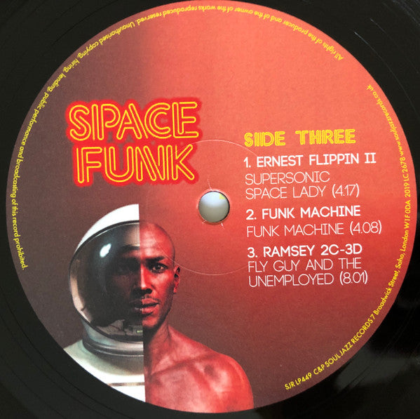 Various : Space Funk (Afro Futurist Electro Funk In Space 1976-84) (2xLP, Comp)