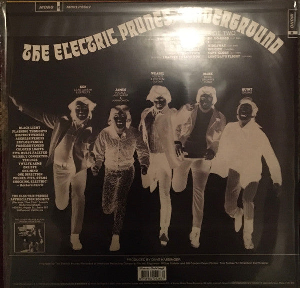 The Electric Prunes : Underground (LP, Album, Mono, RE, 180)