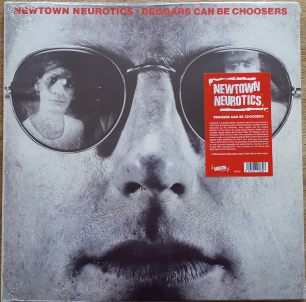 Newtown Neurotics : Beggars Can Be Choosers (LP, Album, RE, Red)