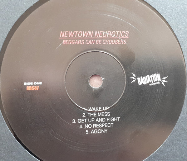 Newtown Neurotics : Beggars Can Be Choosers (LP, Album, RE, Red)