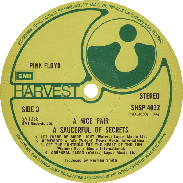 Pink Floyd : A Nice Pair (2xLP, Comp, RP, Gat)