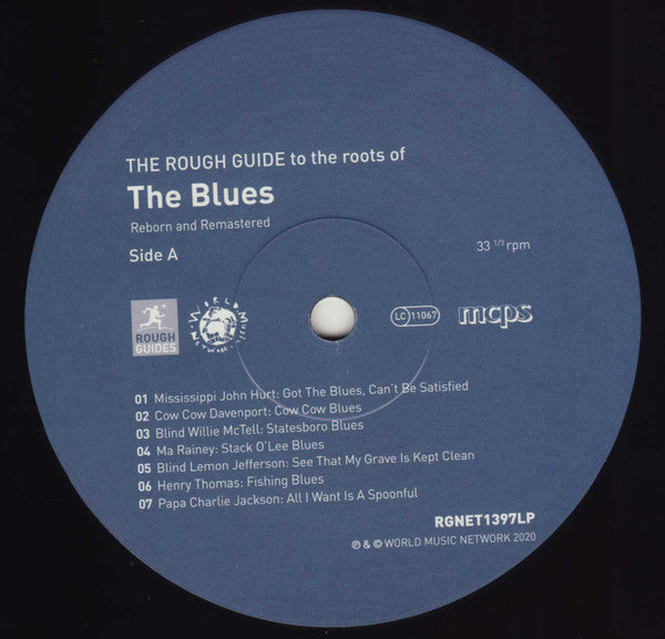 Various : The Rough Guide To The Roots Of The Blues (Reborn And Remastered) (LP, Comp, Ltd, RM)