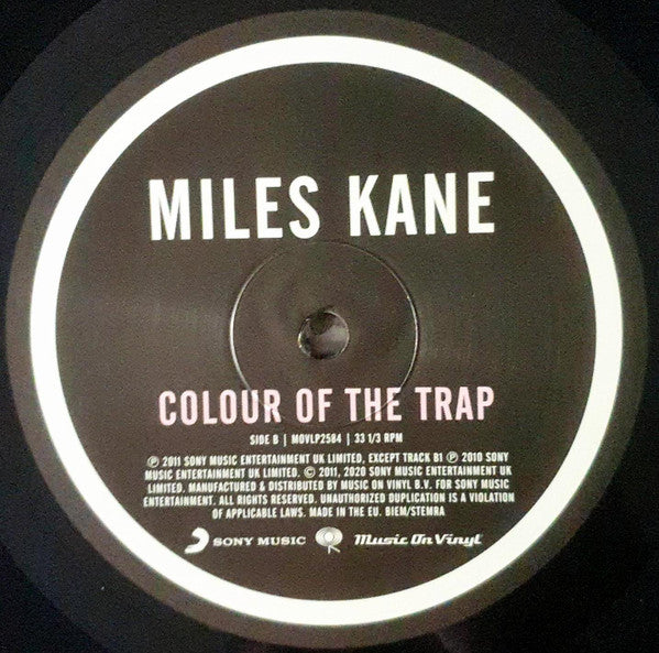 Miles Kane : Colour Of The Trap  (LP, Album, RE, 180)