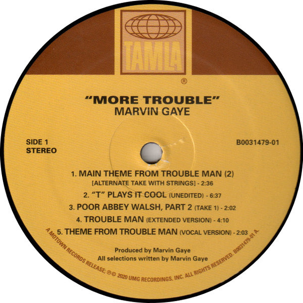 Marvin Gaye : More Trouble (LP)