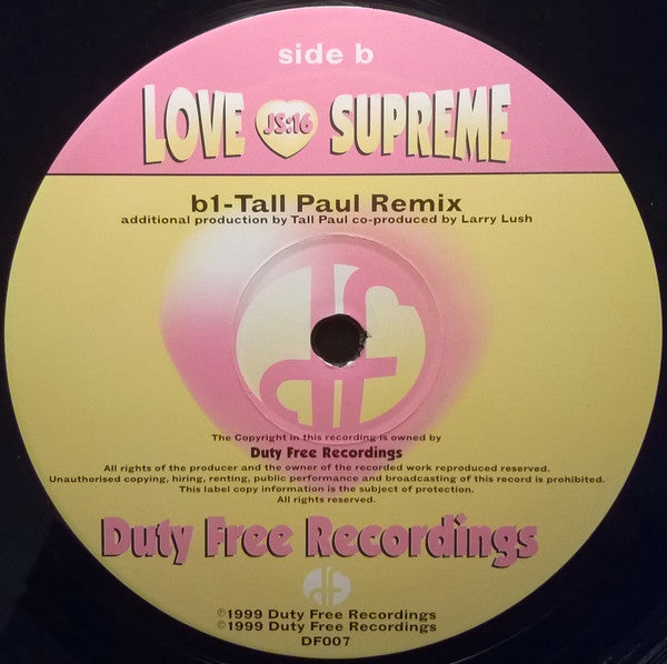 JS16 : Love Supreme (12")