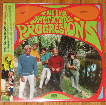 The Five Americans : Progressions (LP, Album, RE, Gol)