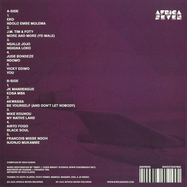 Various : Africa Airways Six (Mile High African Funk 1974-1981) (LP, Comp)